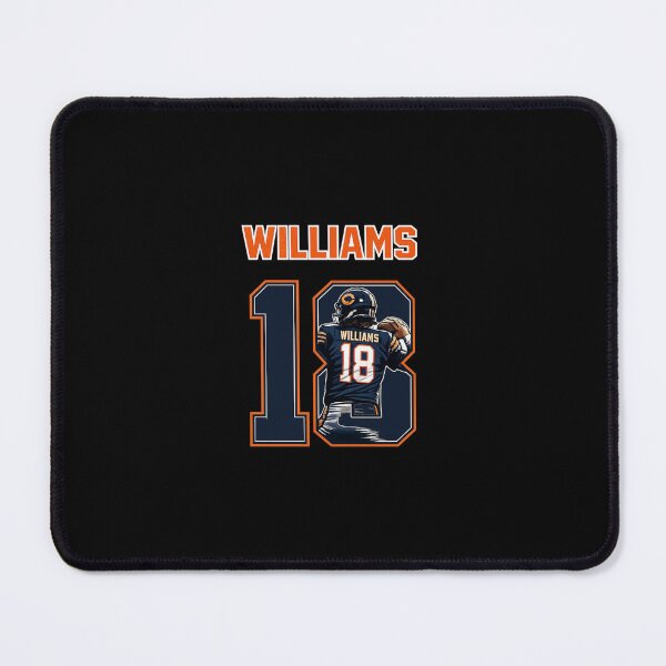 Item preview, Caleb Williams Bold Chicago Number 18 Football Art designed and sold by TheArtOfCar.