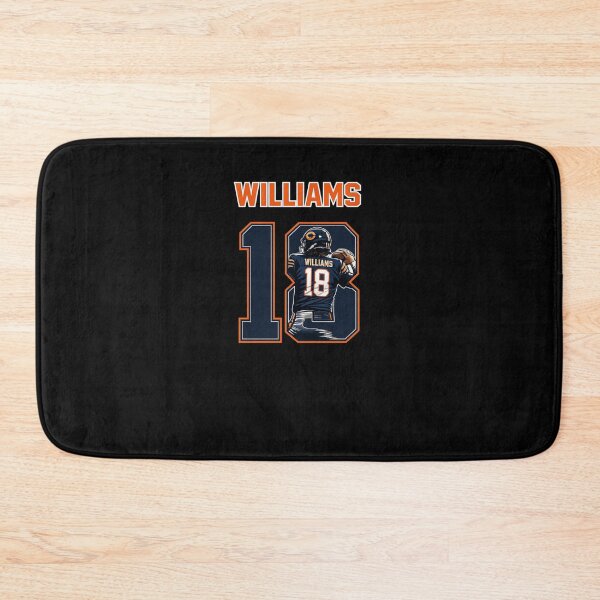 Item preview, Caleb Williams Bold Chicago Number 18 Football Art designed and sold by TheArtOfCar.