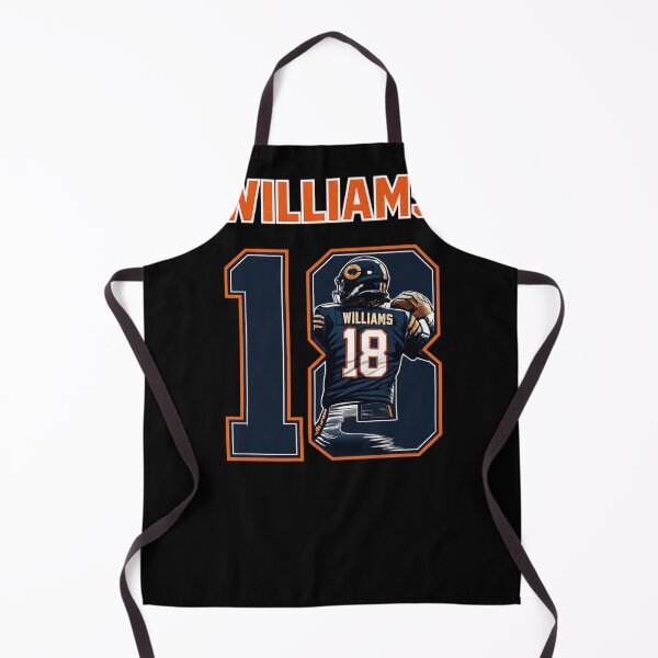 Item preview, Caleb Williams Bold Chicago Number 18 Football Art designed and sold by TheArtOfCar.