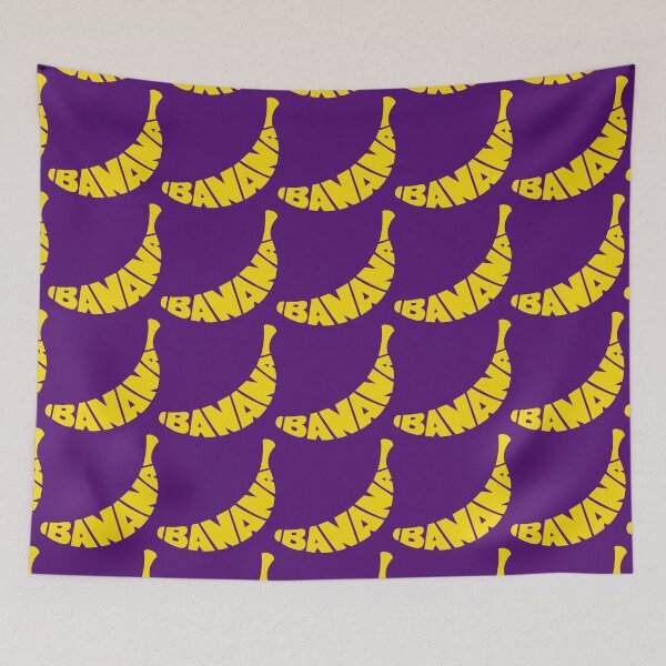 Item preview, Banana Typography Pop Art Silhouette Calligram designed and sold by shpolka.