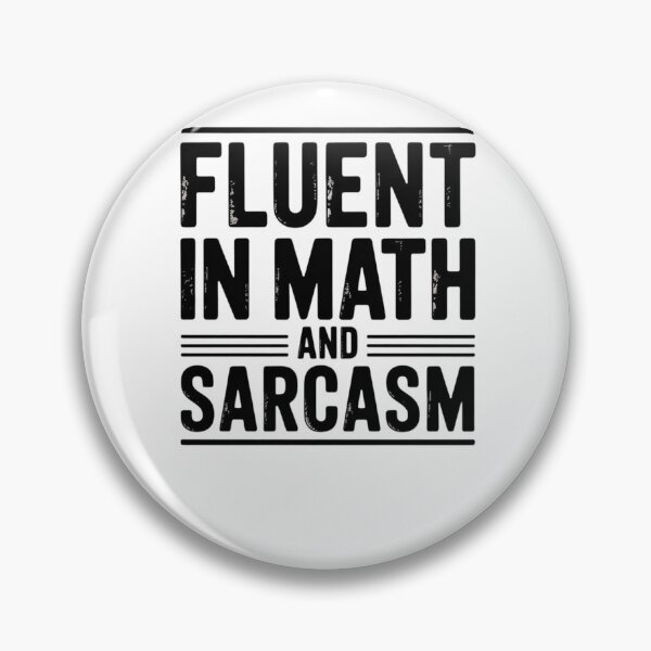 Item preview, Fluent In Math And Sarcasm Math Teacher Appreciation12 designed and sold by DigitaldeligArt.