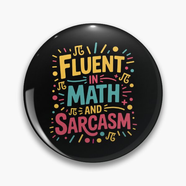Item preview, Fluent in Math and Sarcasm Math Teacher Appreciation13 designed and sold by DigitaldeligArt.