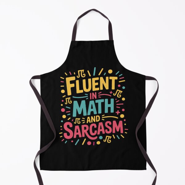 Item preview, Fluent in Math and Sarcasm Math Teacher Appreciation13 designed and sold by DigitaldeligArt.