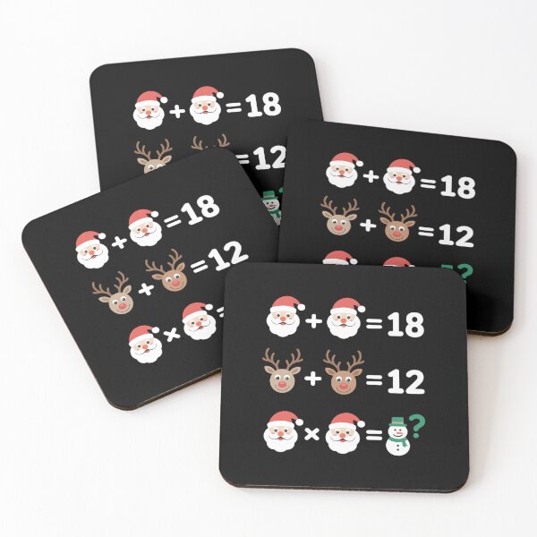 Item preview, Order of Operations Quiz Math Teacher Christmas designed and sold by MarkLeedsArt.