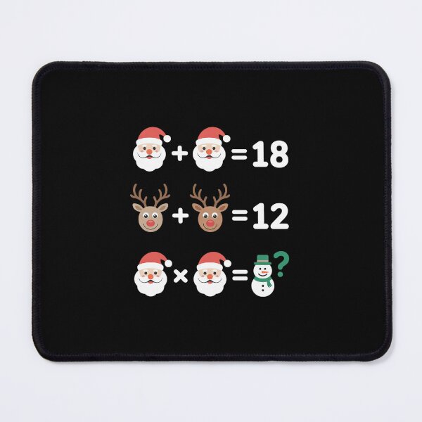 Item preview, Order of Operations Quiz Math Teacher Christmas designed and sold by MarkLeedsArt.