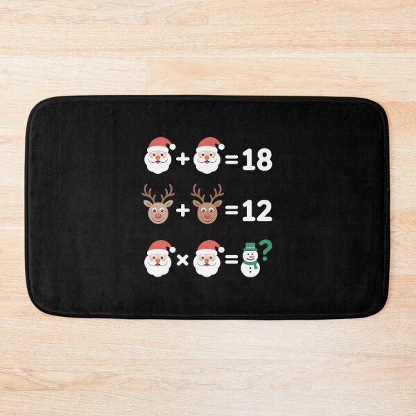 Item preview, Order of Operations Quiz Math Teacher Christmas designed and sold by MarkLeedsArt.