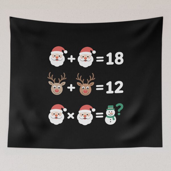 Item preview, Order of Operations Quiz Math Teacher Christmas designed and sold by MarkLeedsArt.