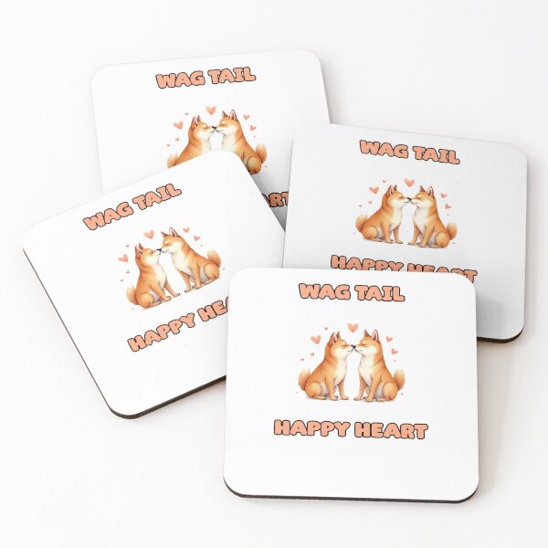 Item preview, WAG TAIL | HAPPY HEART designed and sold by NatureUnleashed.