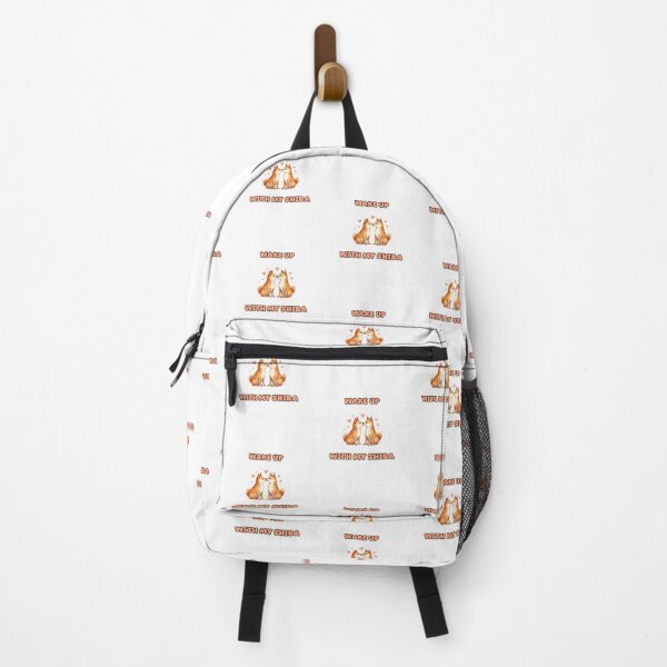 Item preview, WAKE UP | WITH MY SHIBA designed and sold by NatureUnleashed.