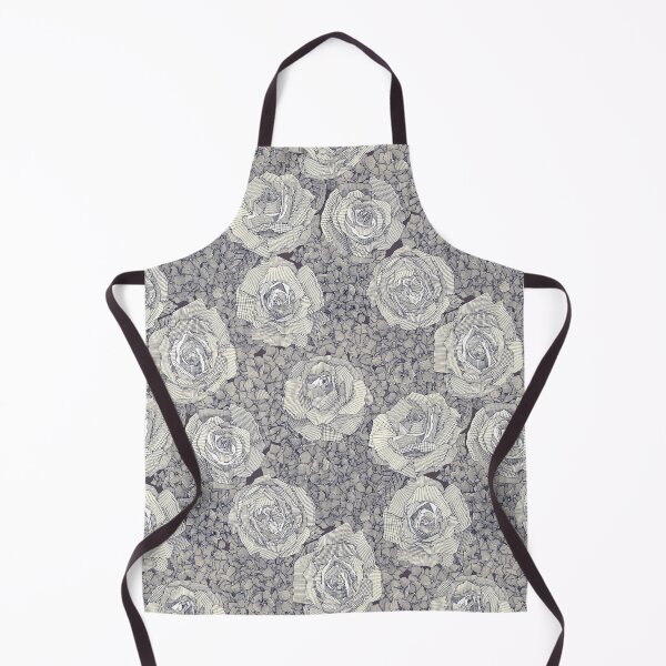 Item preview, rose hydrangea floral pearl navy plum designed and sold by scrummy.