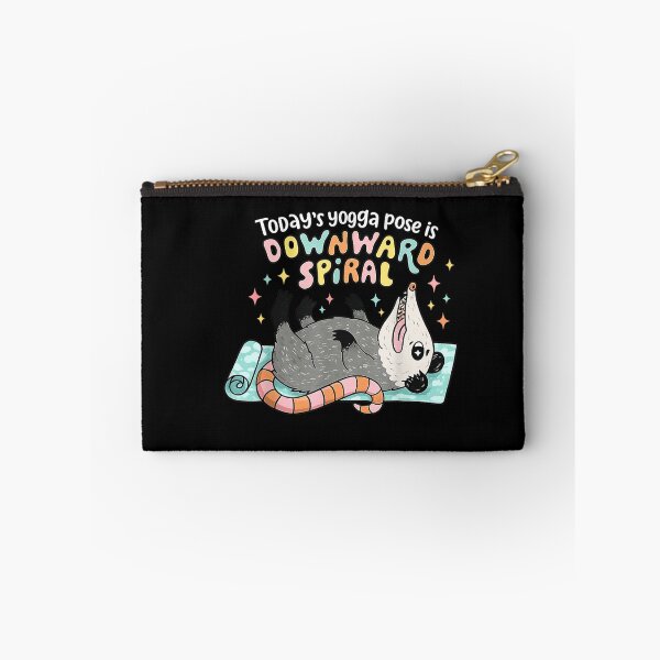 Item preview, Today's Yoga Pose is Downward Spiral Funny Opossum , Opossum Gift For Mom Dad Kids designed and sold by Opossum GIFT ★★★★★.