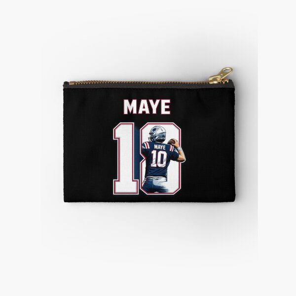 Item preview, Drake Maye Bold Patriots Number 10 Football Art designed and sold by TheArtOfCar.