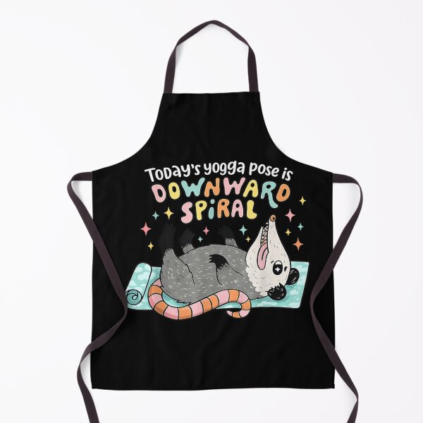 Item preview, Today's Yoga Pose is Downward Spiral Funny Opossum , Opossum Gift For Mom Dad Kids designed and sold by Opossum GIFT ★★★★★.