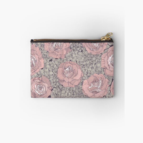 Item preview, rose hydrangea floral pink mulberry plum designed and sold by scrummy.