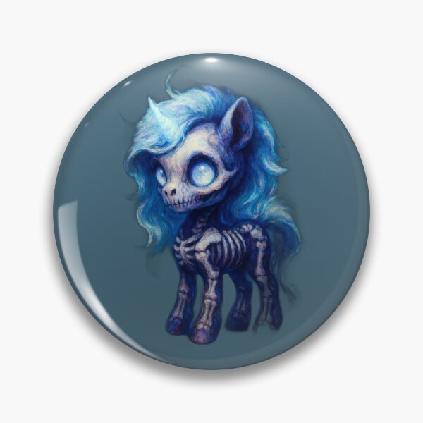 Item preview, Spectral Skeleton Chibi Horse designed and sold by Ecosetereos.