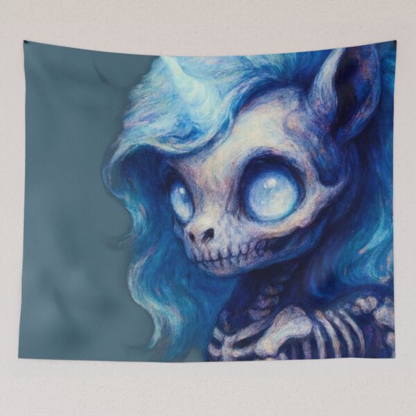 Item preview, Spectral Skeleton Chibi Horse designed and sold by Ecosetereos.