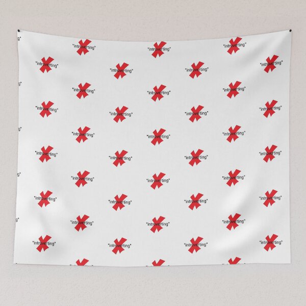 Item preview, Introverting Minimalist Quote | Aesthetic Homebody Design designed and sold by YvkafromPoland.