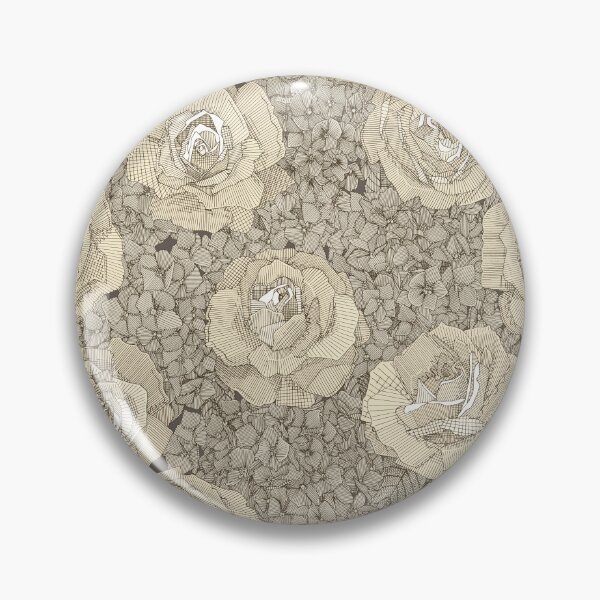 Item preview, rose hydrangea floral cream tea leather designed and sold by scrummy.