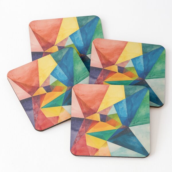 Item preview, Amazonian Rainforest Geometric Watercolor designed and sold by Harmonic_Layers.