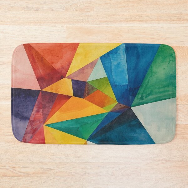 Item preview, Amazonian Rainforest Geometric Watercolor designed and sold by Harmonic_Layers.