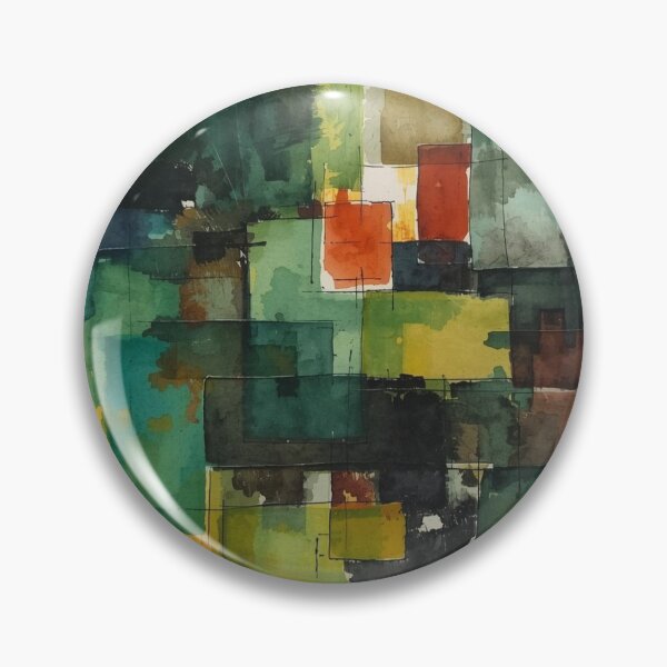 Item preview, Amazonian Rainforest Abstract Blocks designed and sold by Harmonic_Layers.