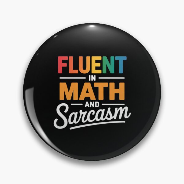 Item preview, Fluent in Math and Sarcasm Math Teacher0 designed and sold by DigitaldeligArt.