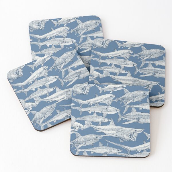 Item preview, just sharks cobalt denim designed and sold by scrummy.