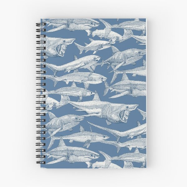 Item preview, just sharks cobalt denim designed and sold by scrummy.