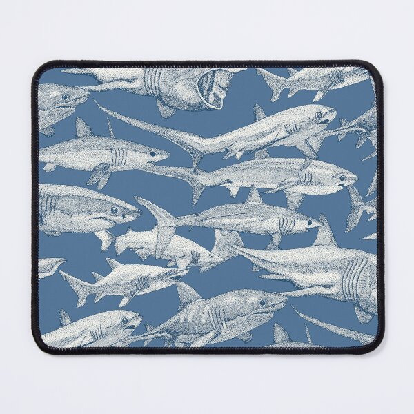 Item preview, just sharks cobalt denim designed and sold by scrummy.