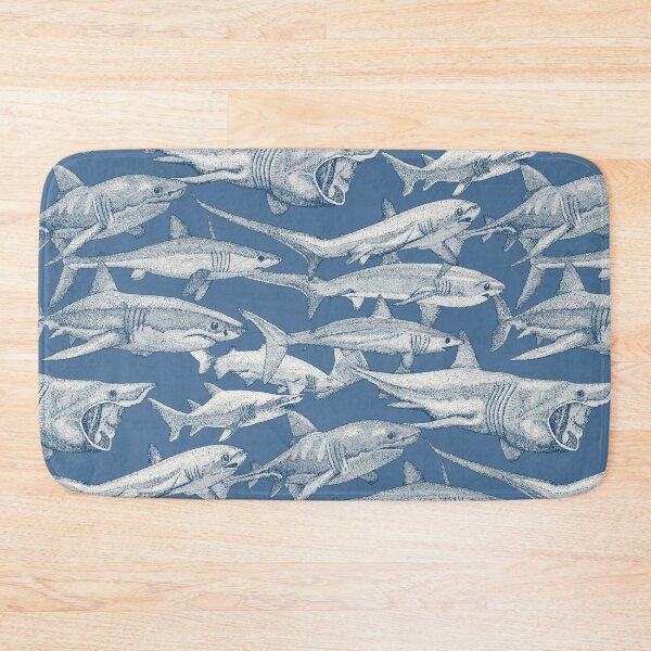 Item preview, just sharks cobalt denim designed and sold by scrummy.