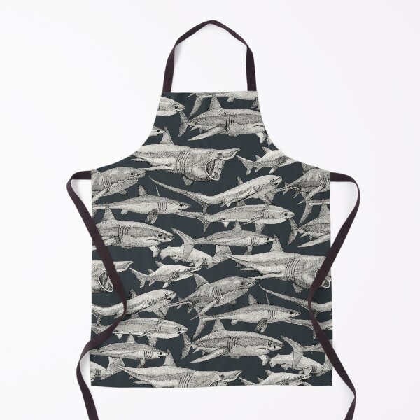 Item preview, just sharks black gunmetal designed and sold by scrummy.