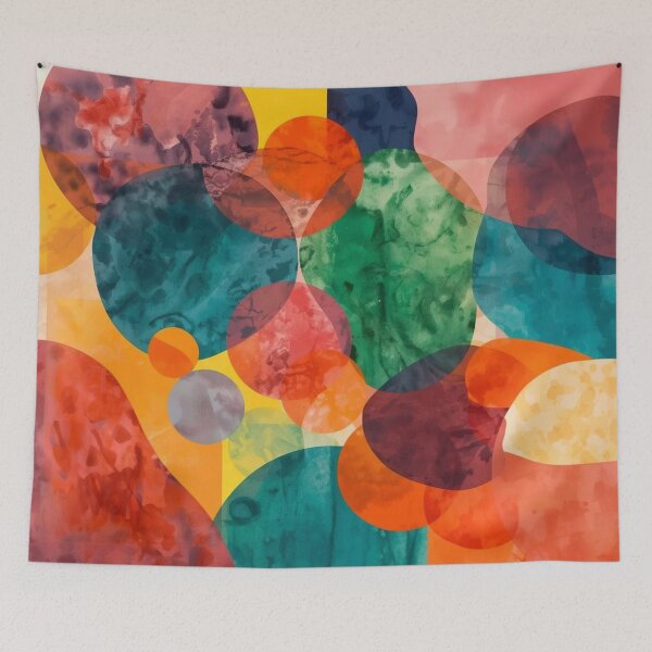Item preview, Forest Circles Color Field designed and sold by Harmonic_Layers.