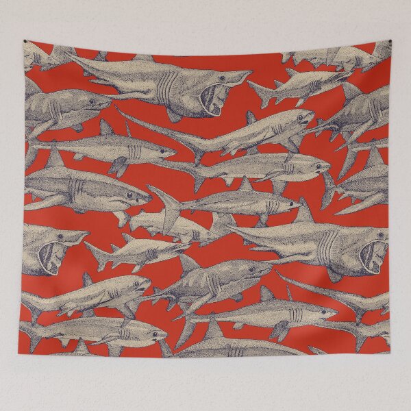 Item preview, just sharks retro designed and sold by scrummy.