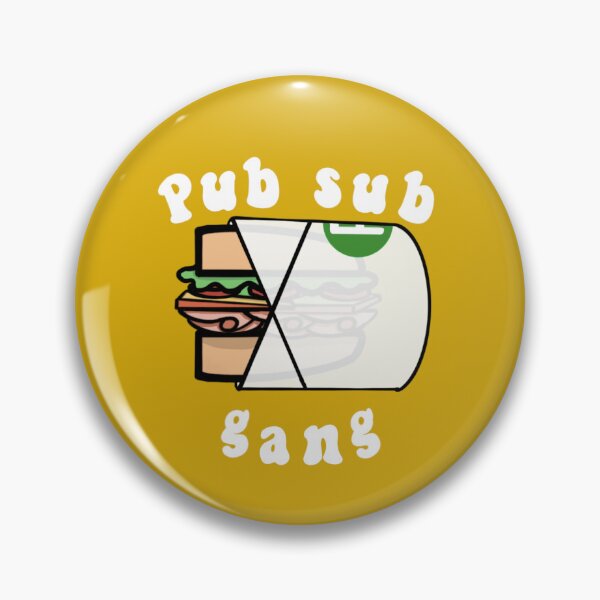 Item preview, Pub Sub Gang- yellow designed and sold by DollopOfArt.