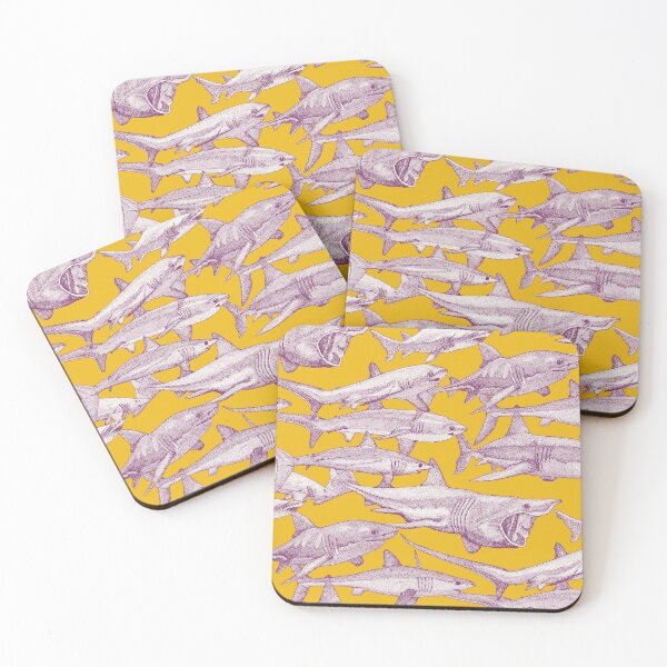 Item preview, just sharks purple yellow designed and sold by scrummy.