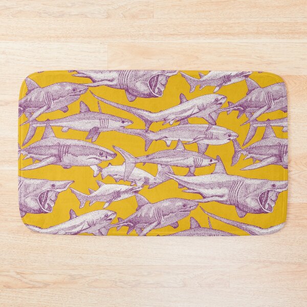 Item preview, just sharks purple yellow designed and sold by scrummy.