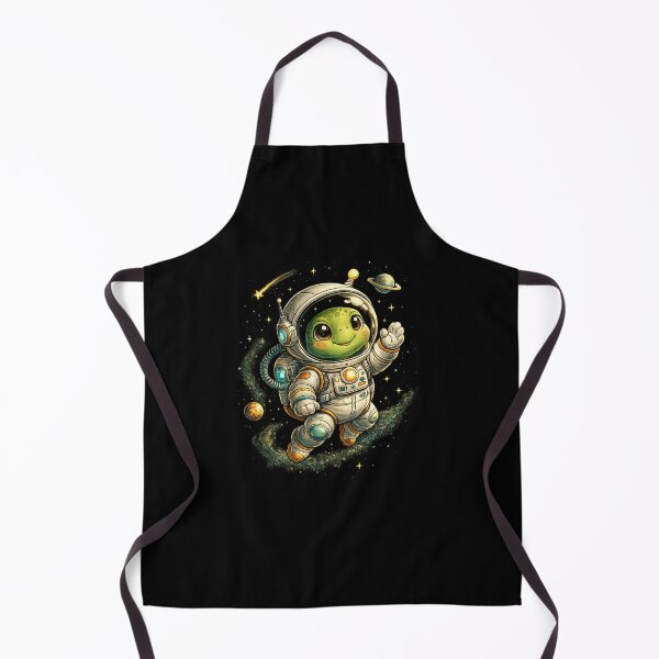 Item preview, Astronaut Turtle Cute Space Explorer Illustration designed and sold by ArtVoyageShop.