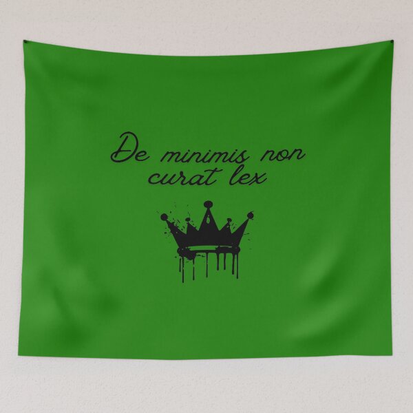 Item preview, De Minimis Non Curat Lex designed and sold by Archive of Human Error.