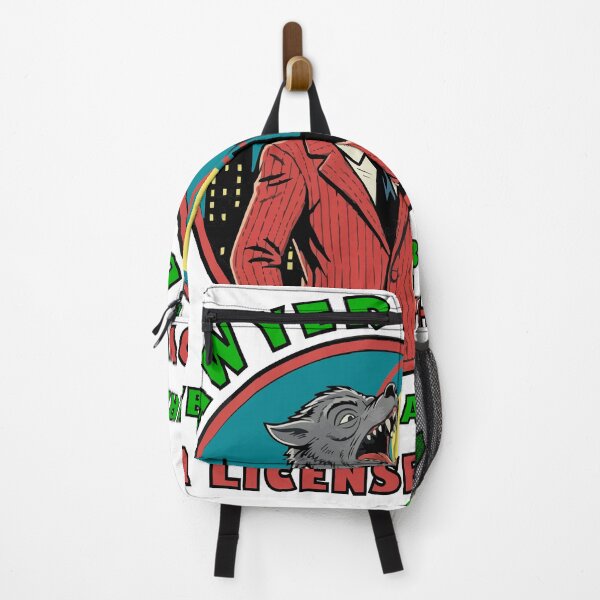 Item preview, Funny Sarcastic Lawyer Retro Pop Art - Werewolf Howling at Moon Design designed and sold by PixieArtStudio.