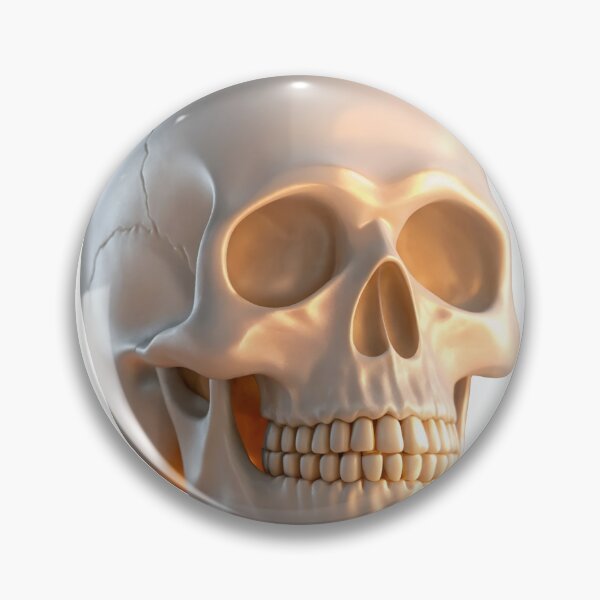 Item preview, Detailed human skull model with realistic texture and lighting designed and sold by Creative88Art.