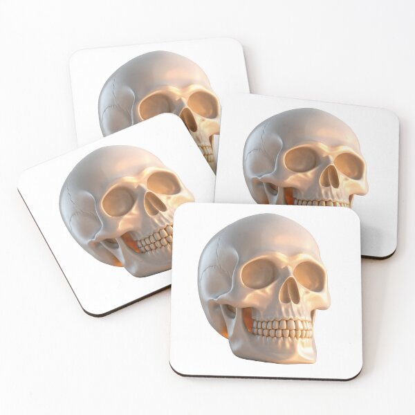 Item preview, Detailed human skull model with realistic texture and lighting designed and sold by Creative88Art.