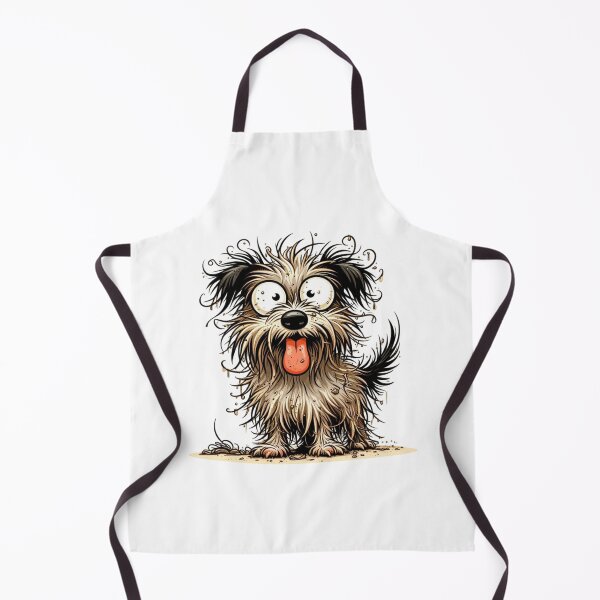 Item preview, Shabby Dog – Funny Messy Pup Illustration designed and sold by PAPIRO SIGLO XXI.