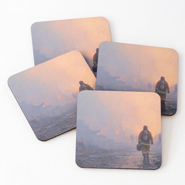 Item preview, Inferno Walk: the Firefighter's Path designed and sold by afrancisCL.