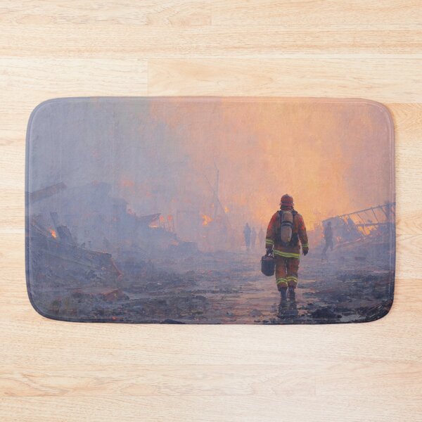 Item preview, Inferno Walk: the Firefighter's Path designed and sold by afrancisCL.