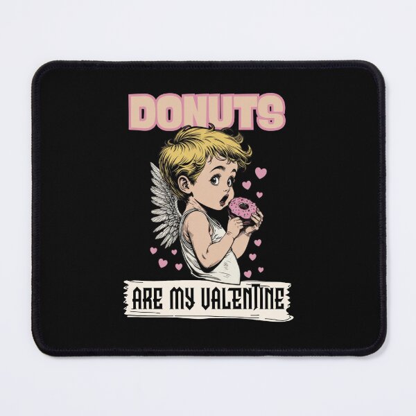 Item preview, Donuts Are My Valentine Cute Cupid designed and sold by ChaaiTee.