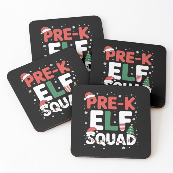 Item preview, Pre-K Elf Squad Christmas Elf Costume Students Teacher Men designed and sold by MarkLeedsArt.