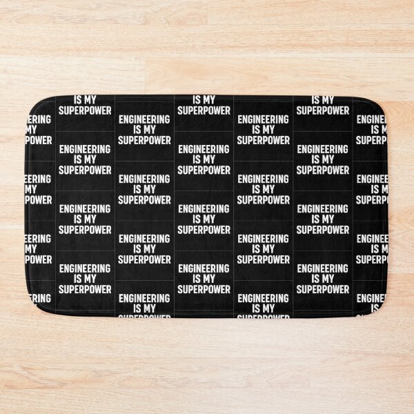 Item preview, Engineering Is My Superpower – Bold Transparent Design designed and sold by Elegant160.