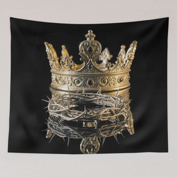 Item preview, Gold Crown with Crown of Thorns designed and sold by Maria Dryfhout.