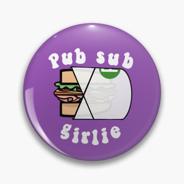Item preview, Pub Sub Girlie- purple designed and sold by DollopOfArt.