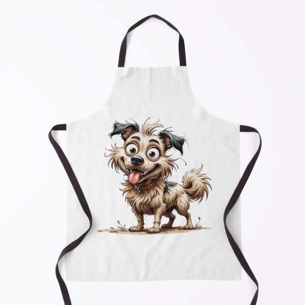 Item preview, Expressive Dog – Funny Messy Pup Illustration designed and sold by PAPIRO SIGLO XXI.